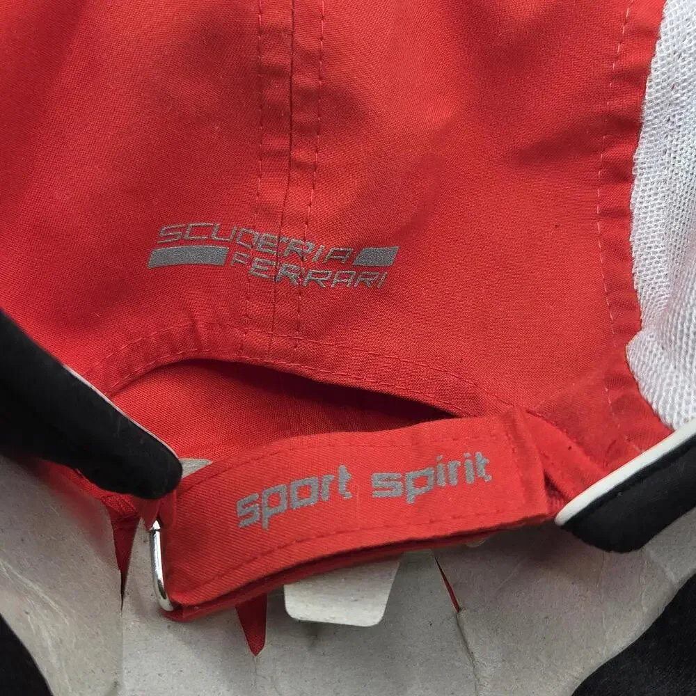 NWT Scuderia Ferrari Tecno Baseball Cap Mens Red One Size - Picture 7 of 10